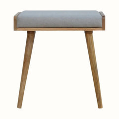 Keene Bench - Grey Tweed/Natural