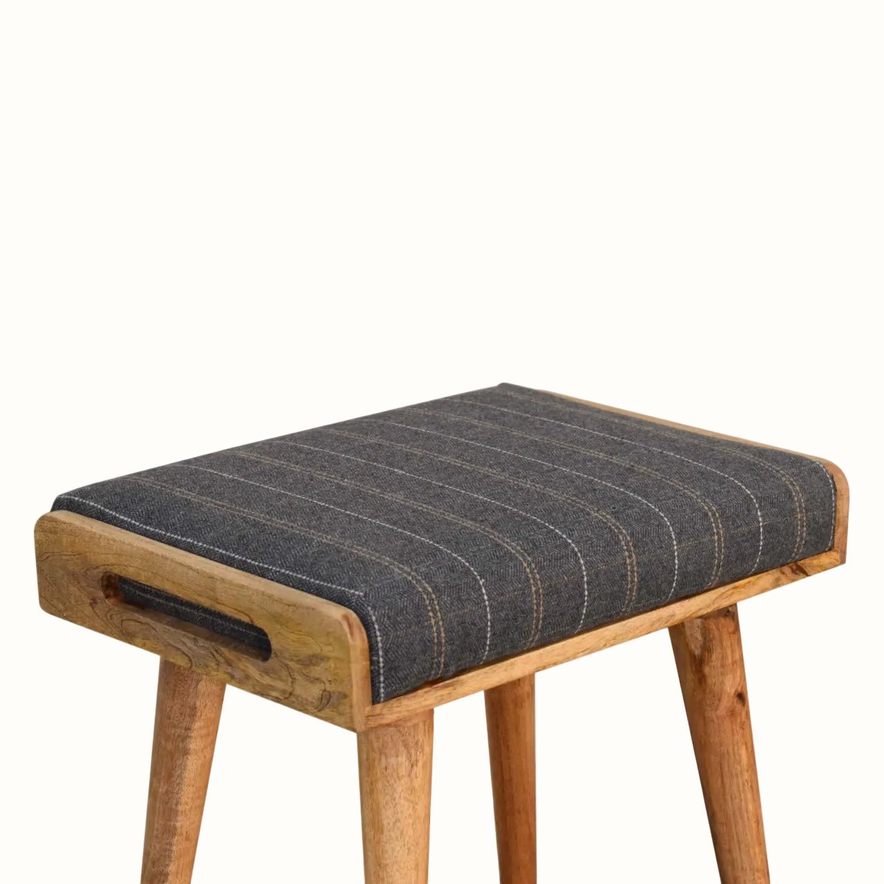 Keene Bench - Pewter Tweed/Natural Bench - Bokel Home