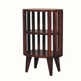 Kimber 2 Shelf Bedside Table - Chestnut Bedside Tables - Bokel Home