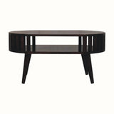 Kimber Open Coffee Table, Medium - California Walnut Coffee Tables - Bokel Home