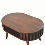Kimber Open Coffee Table, Medium - California Walnut Coffee Tables - Bokel Home