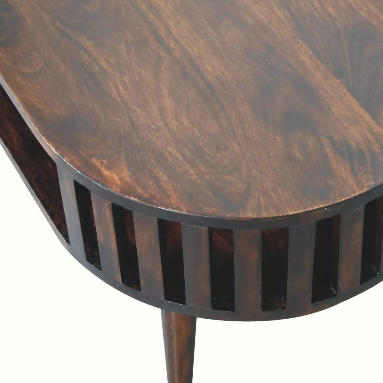 Kimber Open Coffee Table, Medium - California Walnut Coffee Tables - Bokel Home