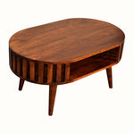 Kimber Open Coffee Table, Medium - Chestnut Coffee Tables - Bokel Home