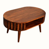 Kimber Open Coffee Table, Medium - Chestnut Coffee Tables - Bokel Home