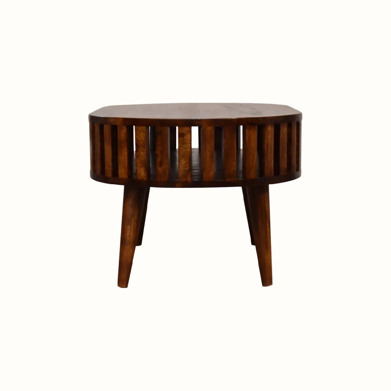 Kimber Open Coffee Table, Medium - Chestnut Coffee Tables - Bokel Home