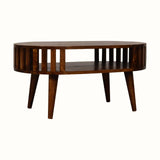 Kimber Open Coffee Table, Medium - Chestnut Coffee Tables - Bokel Home