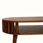 Kimber Open Coffee Table, Medium - Chestnut Coffee Tables - Bokel Home