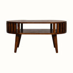 Kimber Open Coffee Table, Medium - Chestnut Coffee Tables - Bokel Home