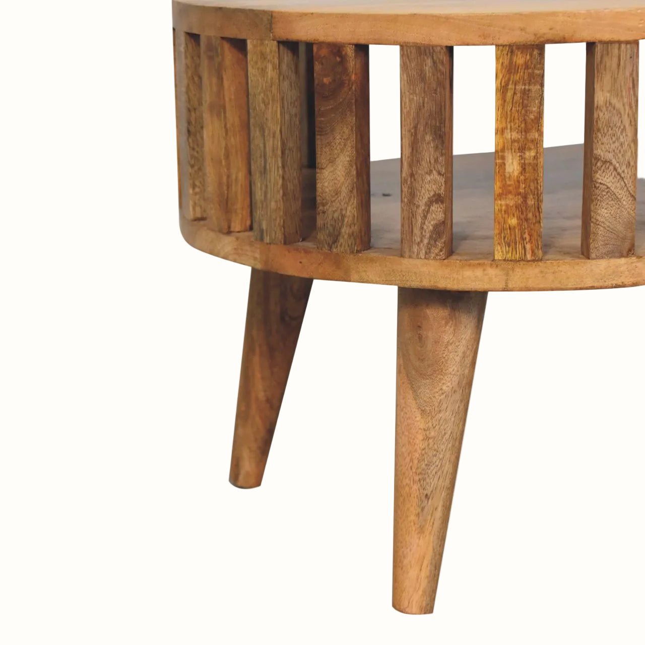 Kimber Open Coffee Table, Small - Natural Coffee Tables - Bokel Home