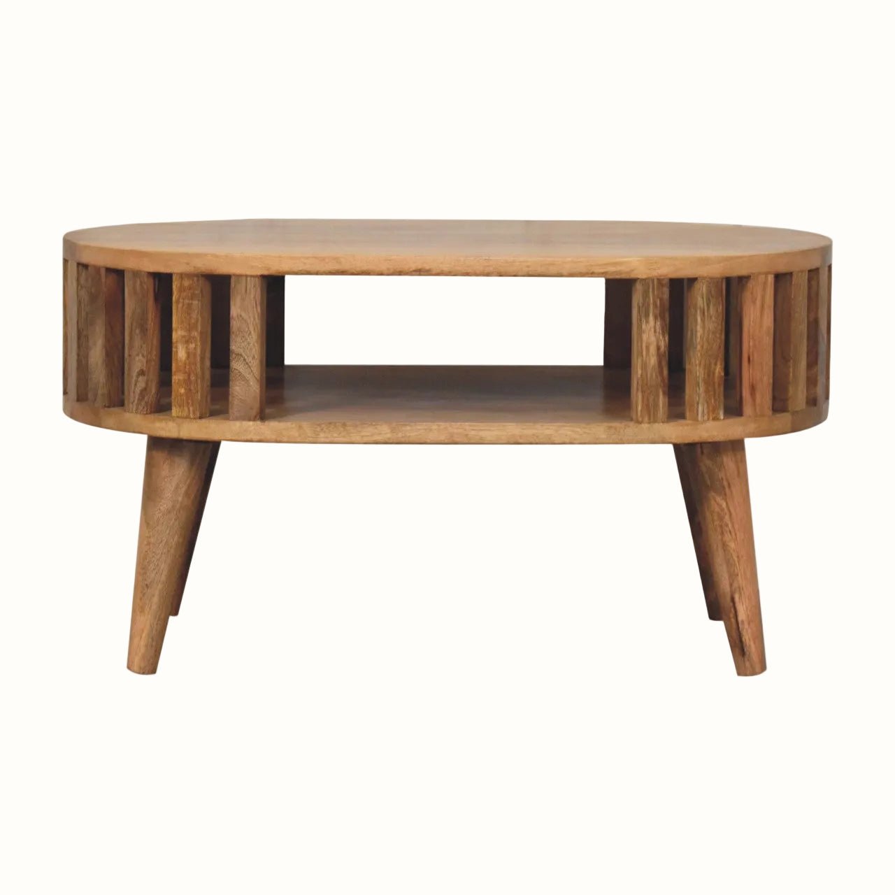 Kimber Open Coffee Table, Small - Natural Coffee Tables - Bokel Home