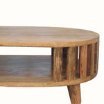 Kimber Open Coffee Table, Small - Natural Coffee Tables - Bokel Home