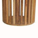 Kimber Round Dining Table- Natural Dining Tables - Bokel Home