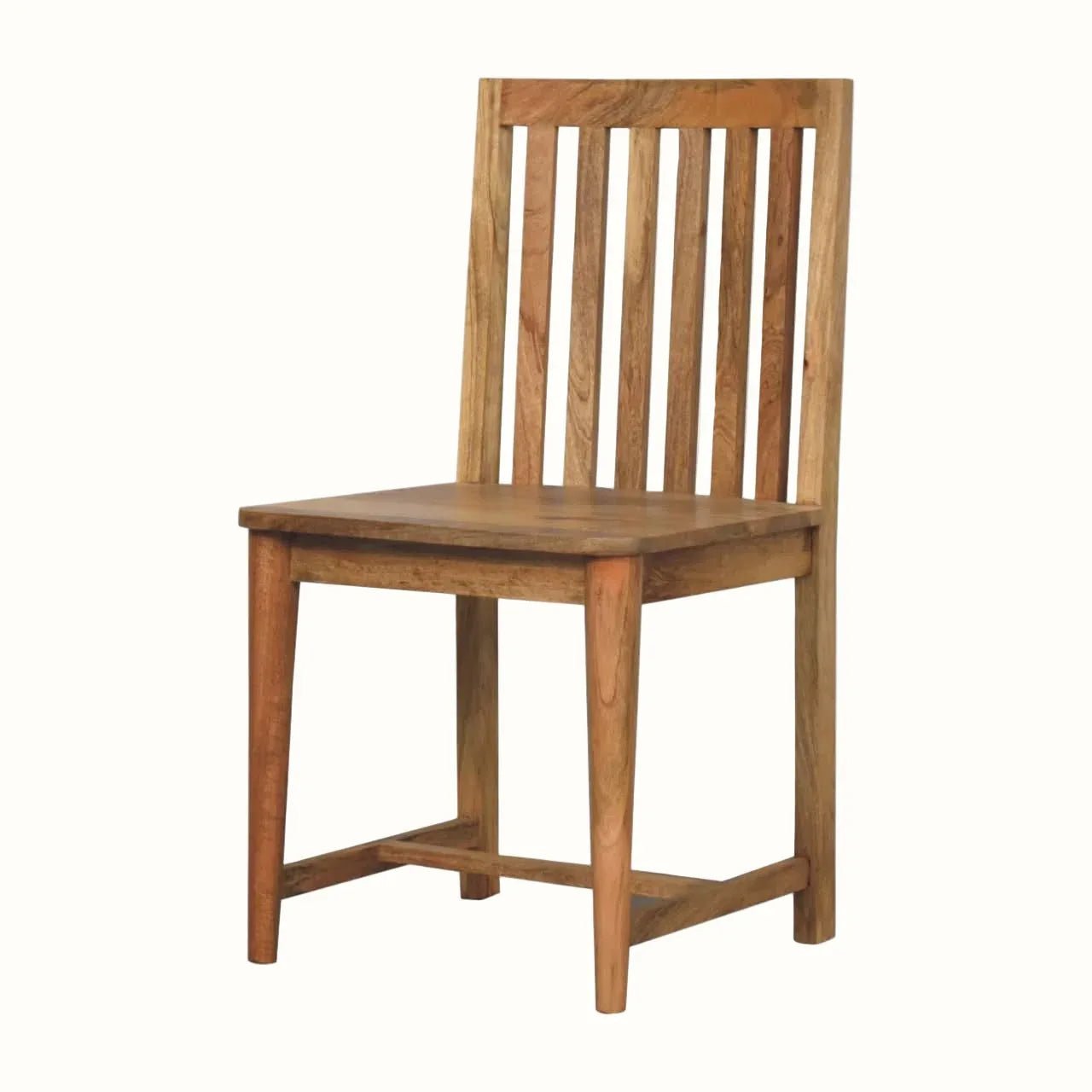 Kimber Slatted Dining Chair - Natural Dining Chairs - Bokel Home