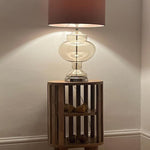Kimber Slatted Open Bedside Table, Medium - Natural Bedside Tables - Bokel Home