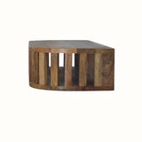 Kimber Wall Mounted Console Table - Natural Console Tables - Bokel Home