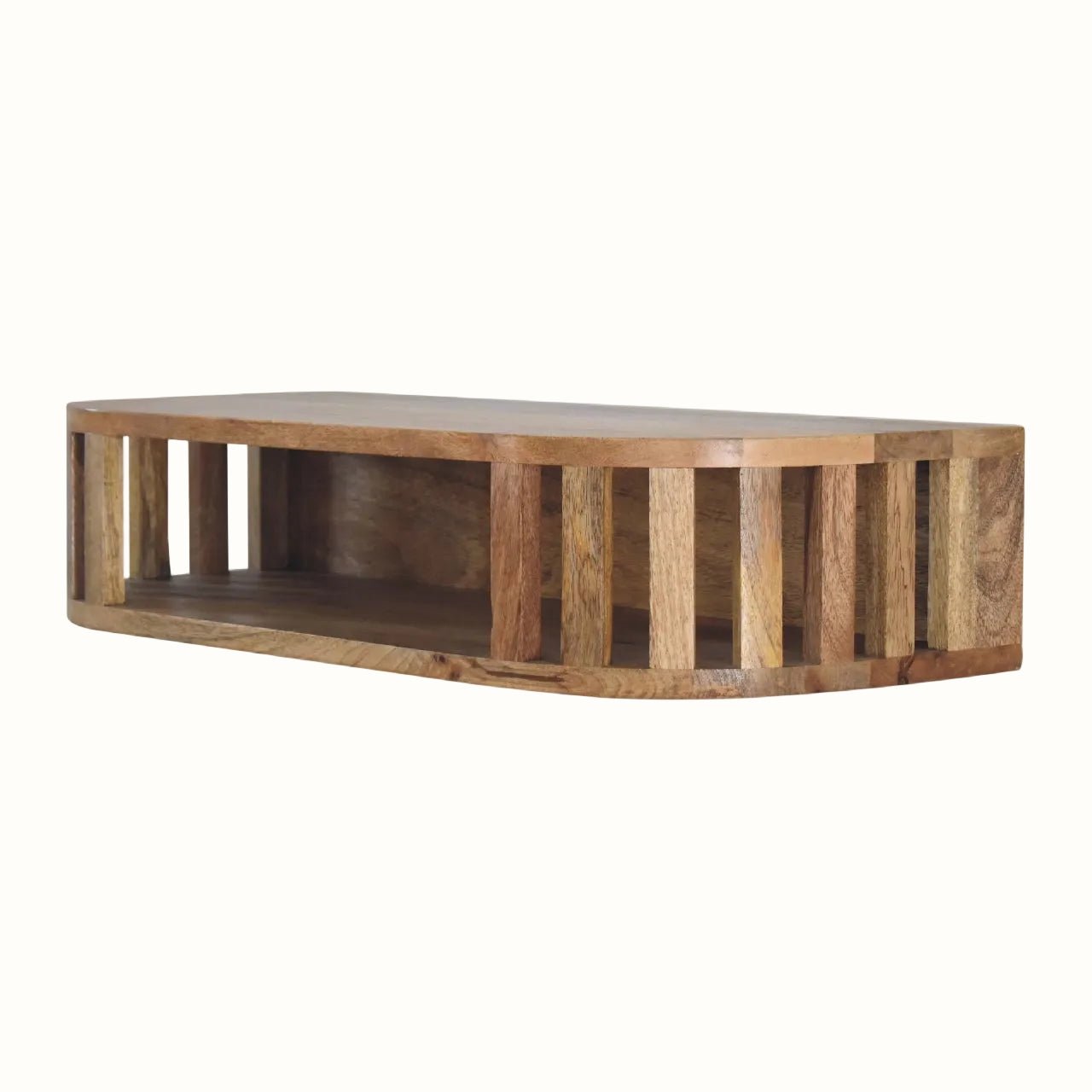 Kimber Wall Mounted Console Table - Natural Console Tables - Bokel Home