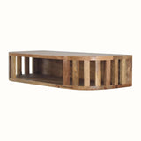 Kimber Wall Mounted Console Table - Natural Console Tables - Bokel Home