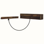 Kimber Wall Mounted Console Table - Natural Console Tables - Bokel Home