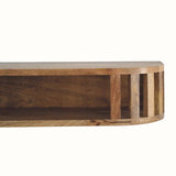 Kimber Wall Mounted Console Table - Natural Console Tables - Bokel Home