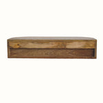 Kimber Wall Mounted Console Table - Natural Console Tables - Bokel Home