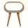 Laurie Open Bedside Table, Medium - Natural