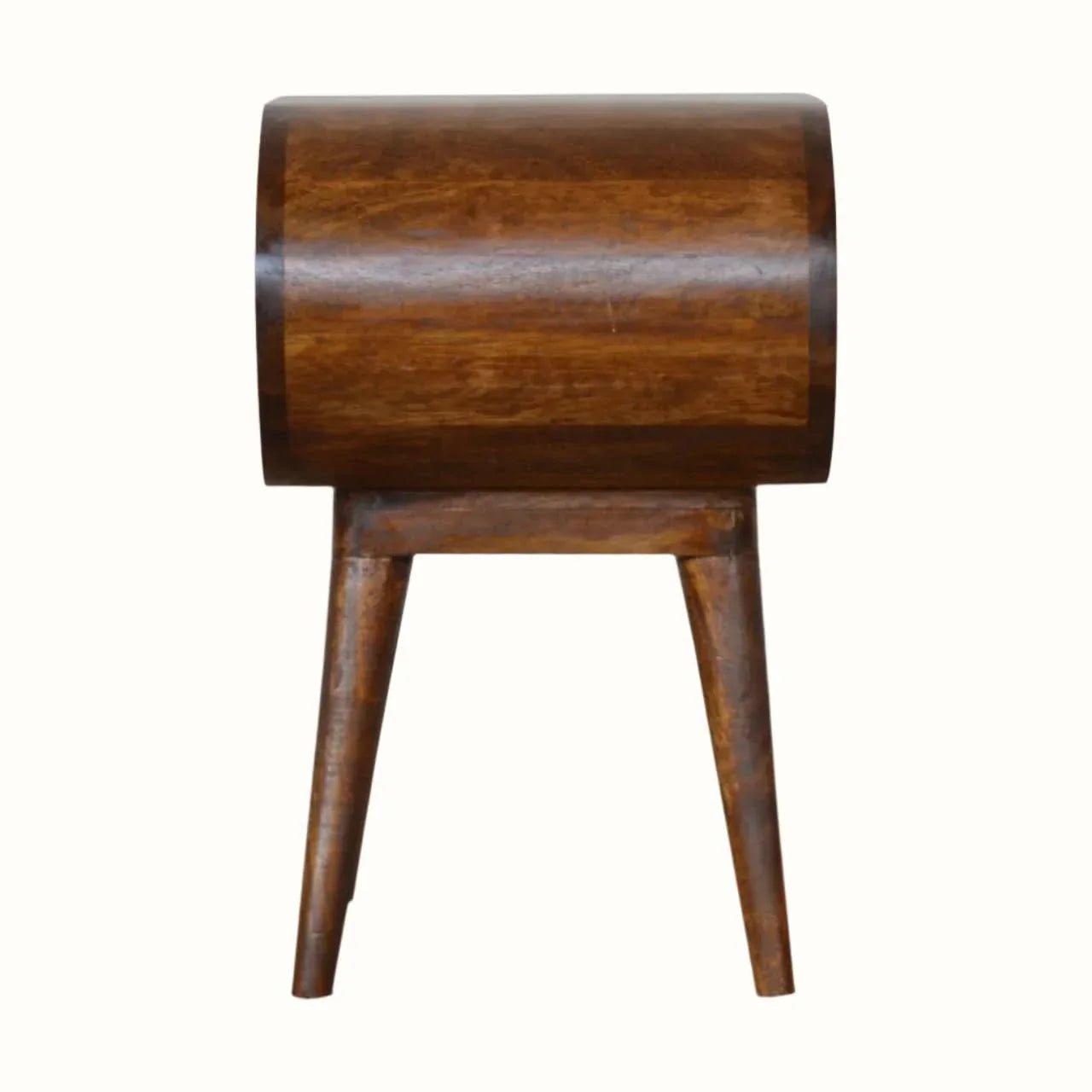 Laurie Open Bedside Table - Chestnut Bedside Tables - Bokel Home