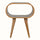 Laurie Open Bedside Table, Medium - Natural Bedside Tables - Bokel Home