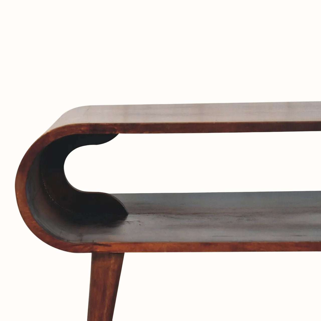 Laurie Open Coffee Table, Medium - California Walnut Coffee Tables - Bokel Home