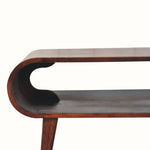 Laurie Open Coffee Table, Medium - California Walnut Coffee Tables - Bokel Home