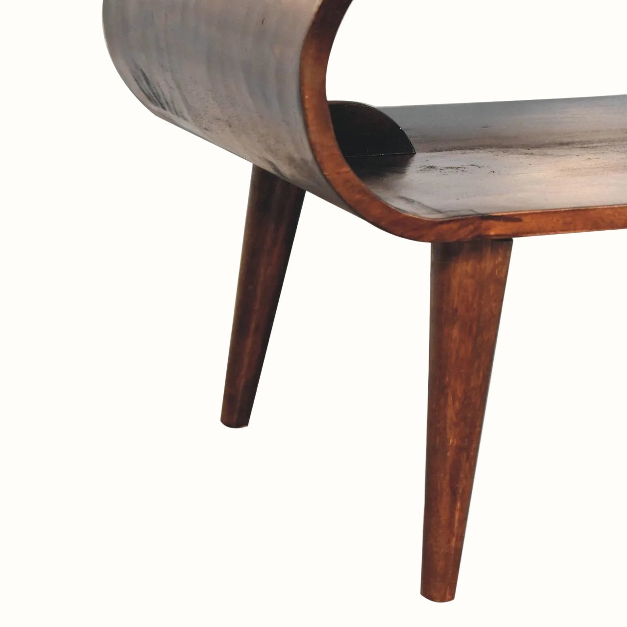 Laurie Open Coffee Table, Medium - California Walnut Coffee Tables - Bokel Home
