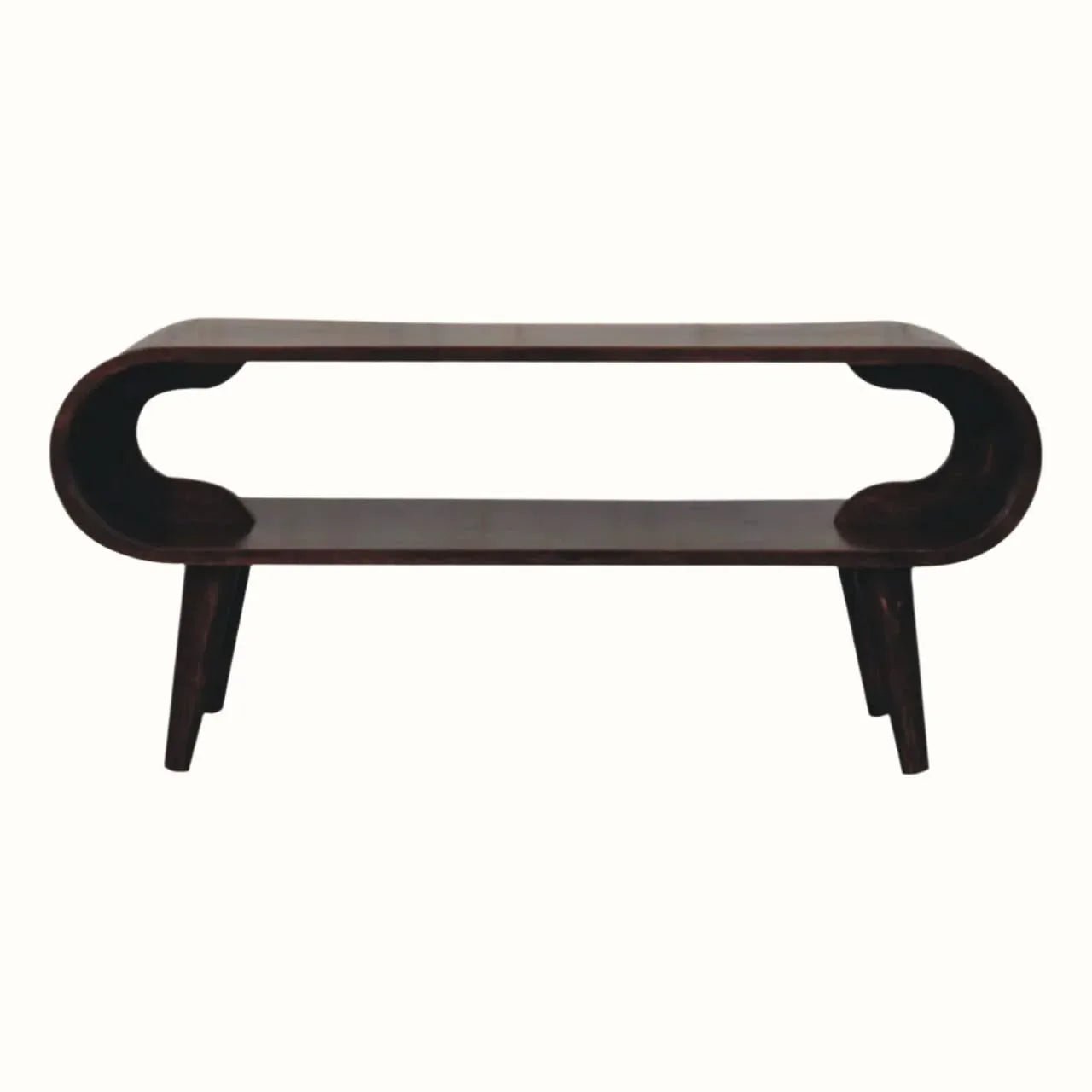 Laurie Open Coffee Table, Medium - California Walnut Coffee Tables - Bokel Home