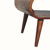 Laurie Open Coffee Table, Medium - Chestnut Coffee Tables - Bokel Home