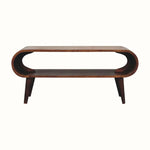 Laurie Open Coffee Table, Medium - Chestnut Coffee Tables - Bokel Home