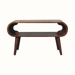 Laurie Open Coffee Table, Medium - Chestnut Coffee Tables - Bokel Home