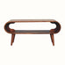 Laurie Open Coffee Table, Medium - Honey Caramel Coffee Tables - Bokel Home