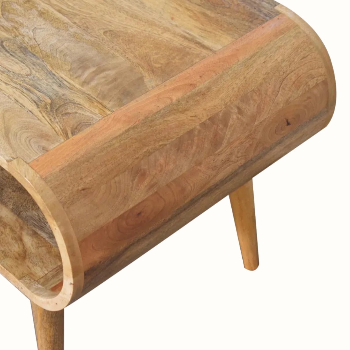Laurie Open Coffee Table, Medium - Natural Coffee Tables - Bokel Home