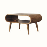 Laurie Open Coffee Table, Medium - Natural Coffee Tables - Bokel Home