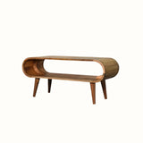 Laurie Open Coffee Table, Medium - Natural Coffee Tables - Bokel Home