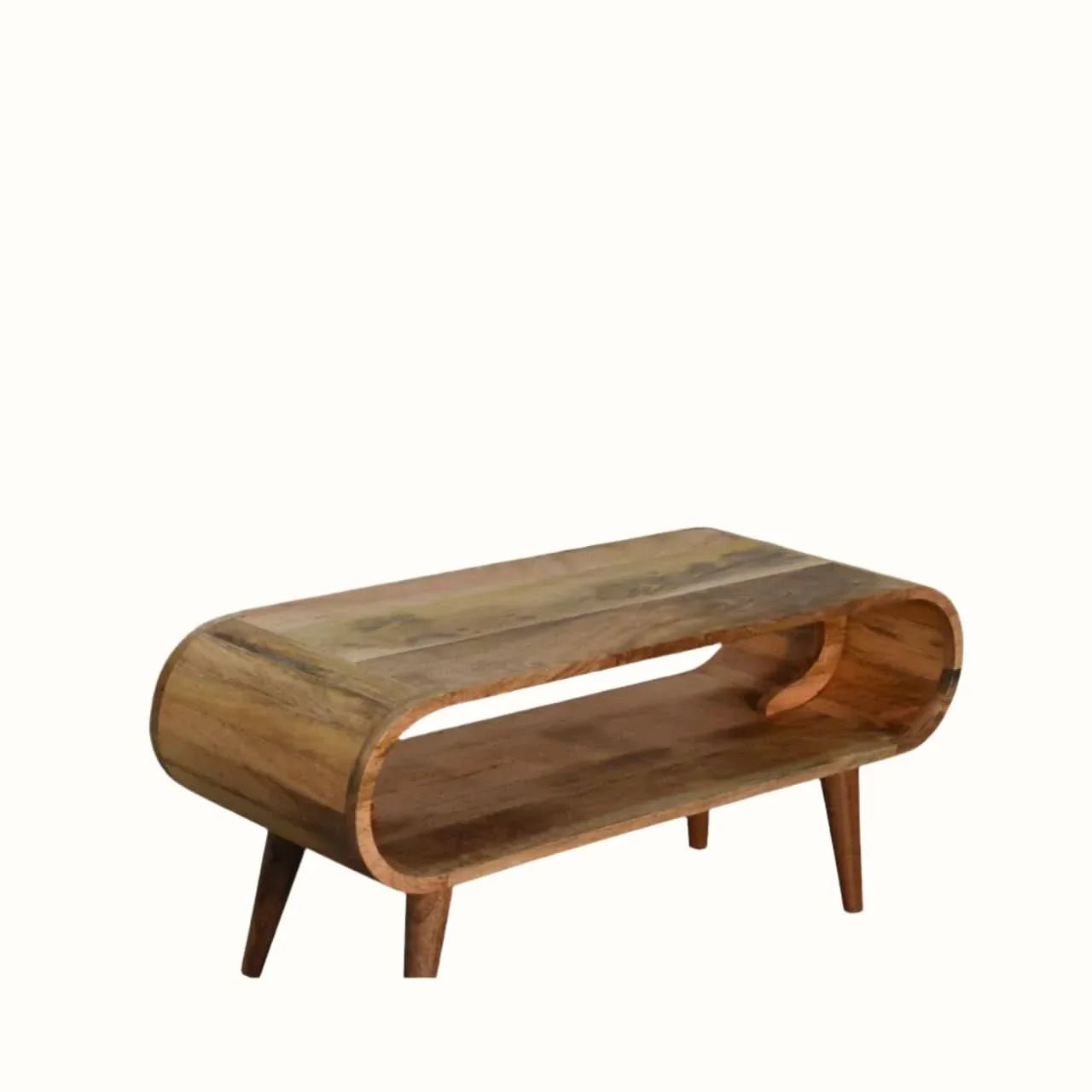Laurie Open Coffee Table, Medium - Natural Coffee Tables - Bokel Home