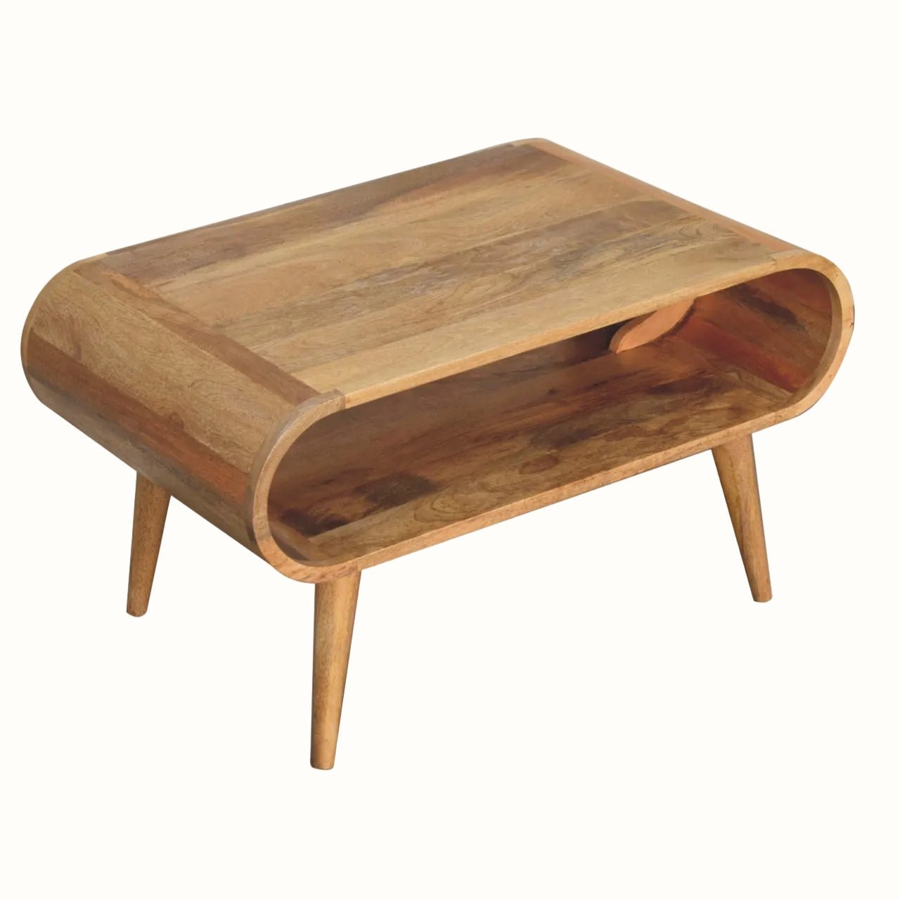 Laurie Open Coffee Table, Medium - Natural Coffee Tables - Bokel Home