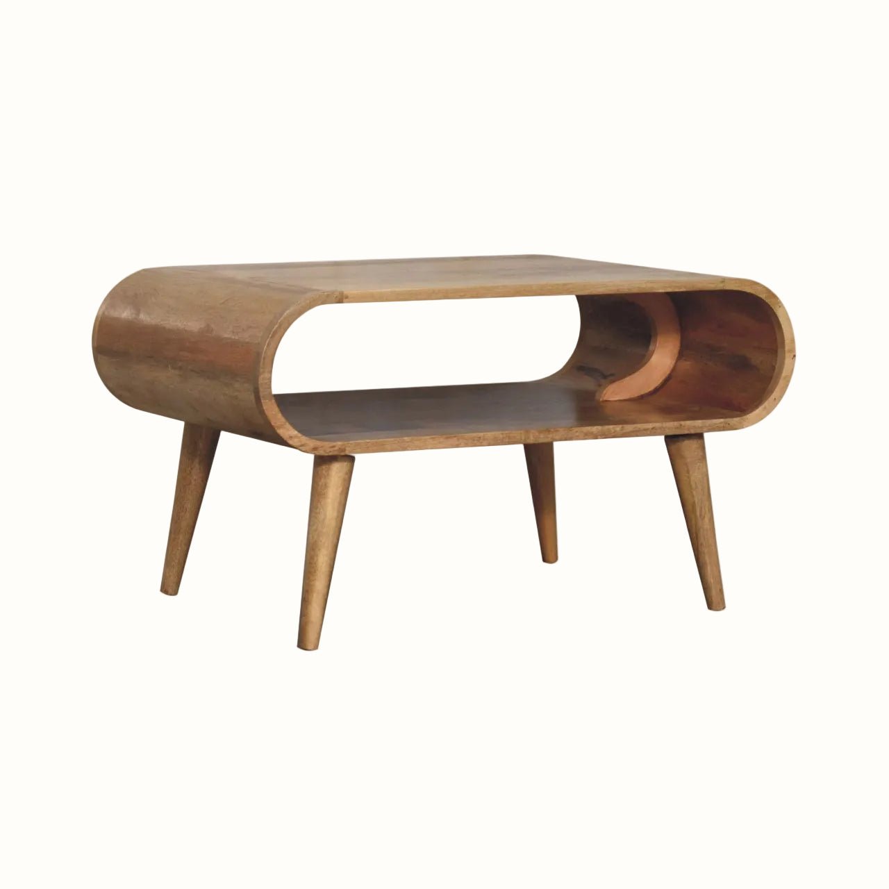 Laurie Open Coffee Table, Medium - Natural Coffee Tables - Bokel Home