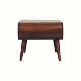 Laurie Open Coffee Table, Small - California Walnut Coffee Tables - Bokel Home