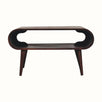 Laurie Open Coffee Table, Small - California Walnut Coffee Tables - Bokel Home