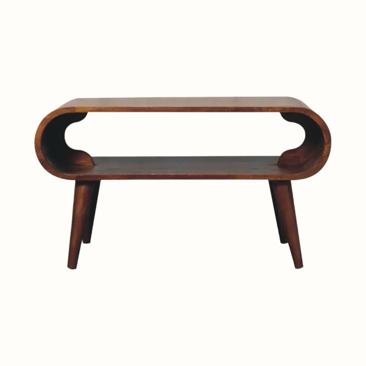 Laurie Open Coffee Table, Small - Chestnut Coffee Tables - Bokel Home