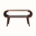 Laurie Open Coffee Table, Small - Chestnut Coffee Tables - Bokel Home