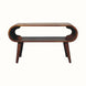 Laurie Open Coffee Table, Small - Chestnut Coffee Tables - Bokel Home