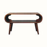 Laurie Open Coffee Table, Small - Chestnut Coffee Tables - Bokel Home