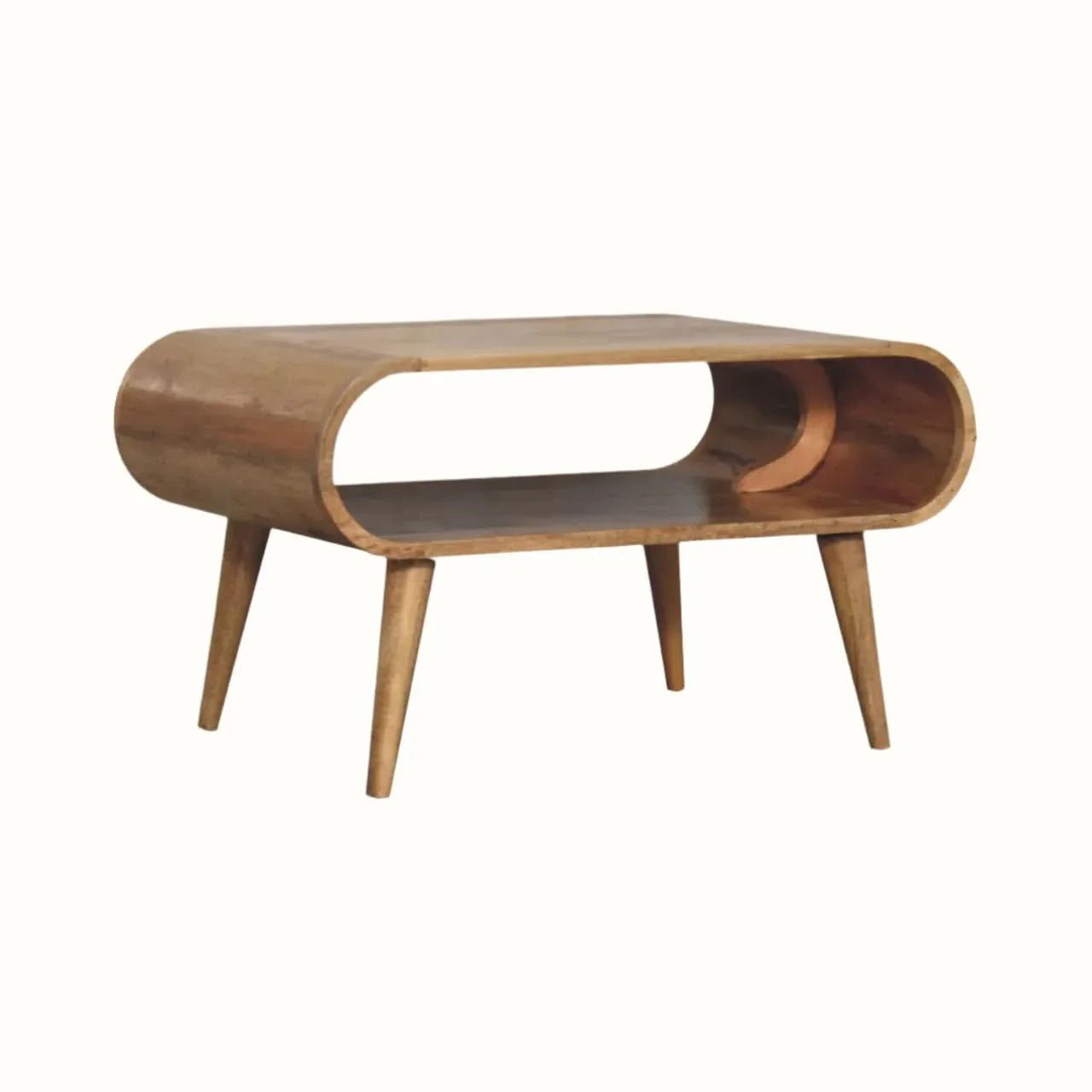 Laurie Open Coffee Table, Small - Natural Coffee Tables - Bokel Home