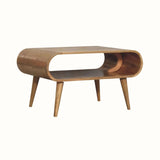 Laurie Open Coffee Table, Small - Natural Coffee Tables - Bokel Home