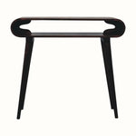 Laurie Open Console Table - California Walnut Console Tables - Bokel Home